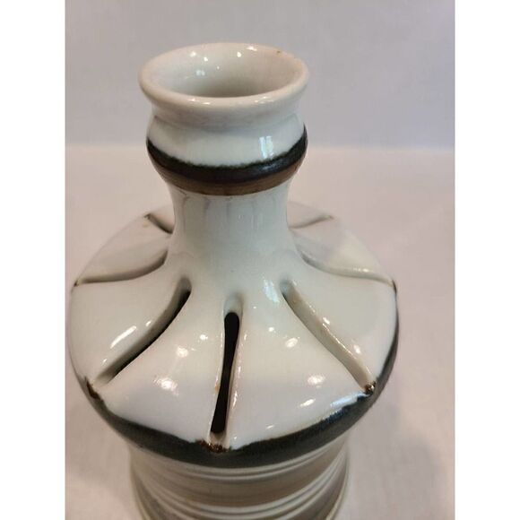 Vintage 1984 Handmade Ceramic Vase - Picture 4 of 6